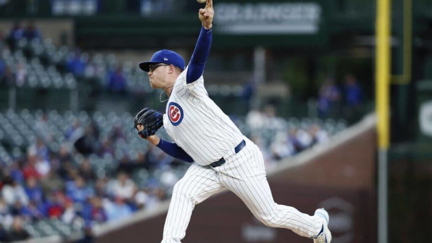 Cubs Scratch Sunday’s Scheduled Starter With Potential Injury