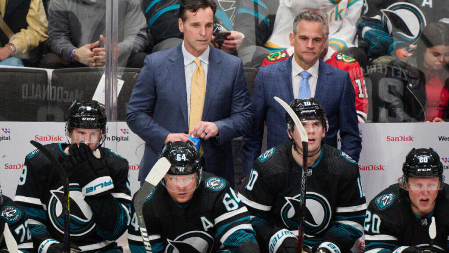 San Jose Sharks Head Coach David Quinn Fired