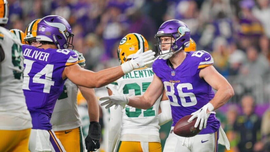 The Vikings Tight Ends That Could Play in T.J. Hockenson’s Absence