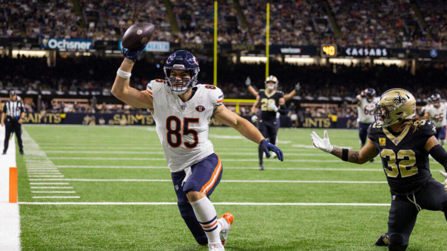 Chicago Bears New Tight End Duo Featured In PFF’s TE Rankings