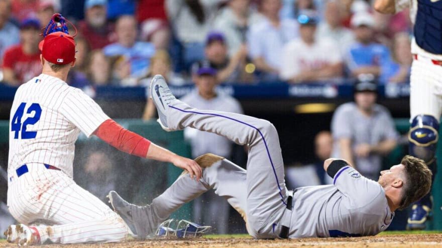 Rockies Used a Pitcher as a Pinch-Runner and Injured His Shoulder