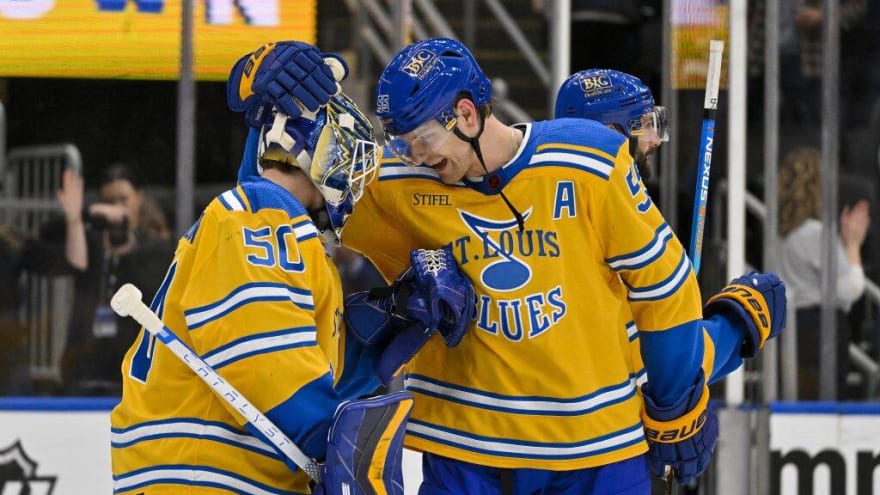 Buffalo Sabres Very Close to Acquiring Big Name Defenceman from St. Louis Blues