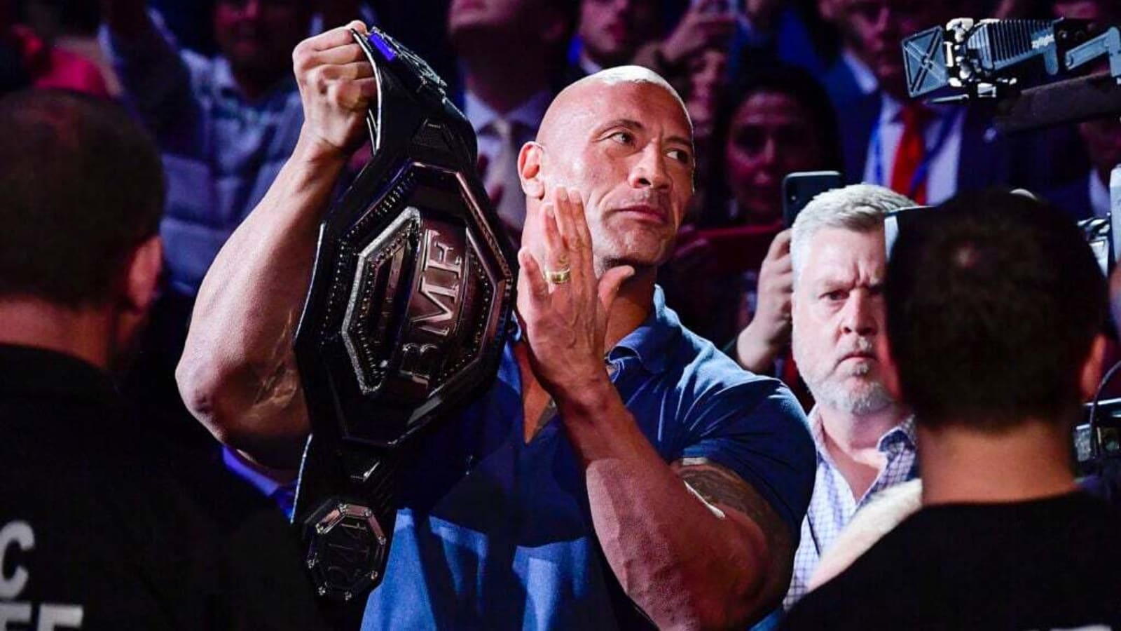 Dwayne ‘The Rock’ Johnson admits he wasn’t acting in one ‘The Smashing Machine’ scene after telling fighter to hit him