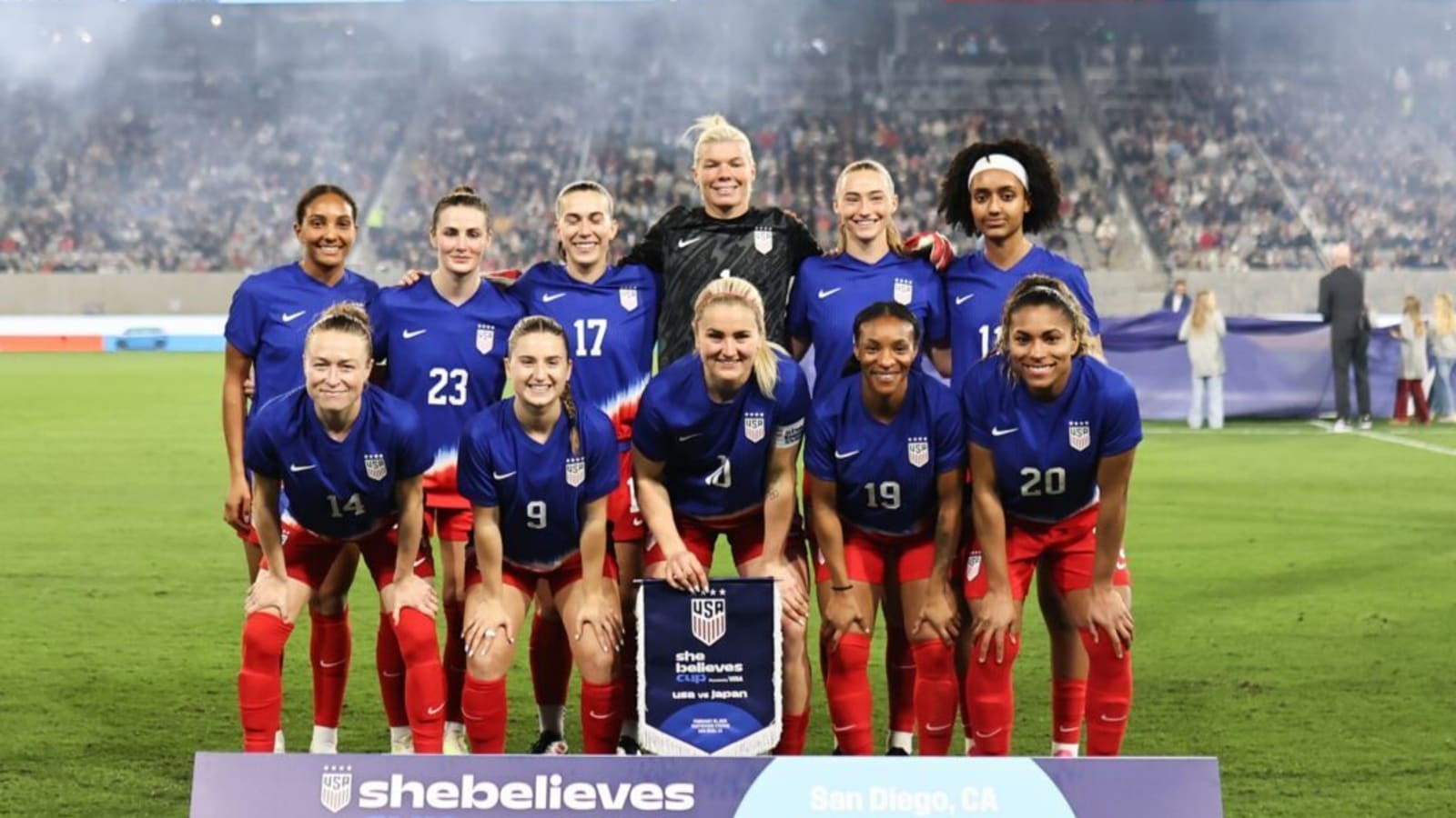 USWNT to host China, honor Sauerbrunn in pair of friendlies
