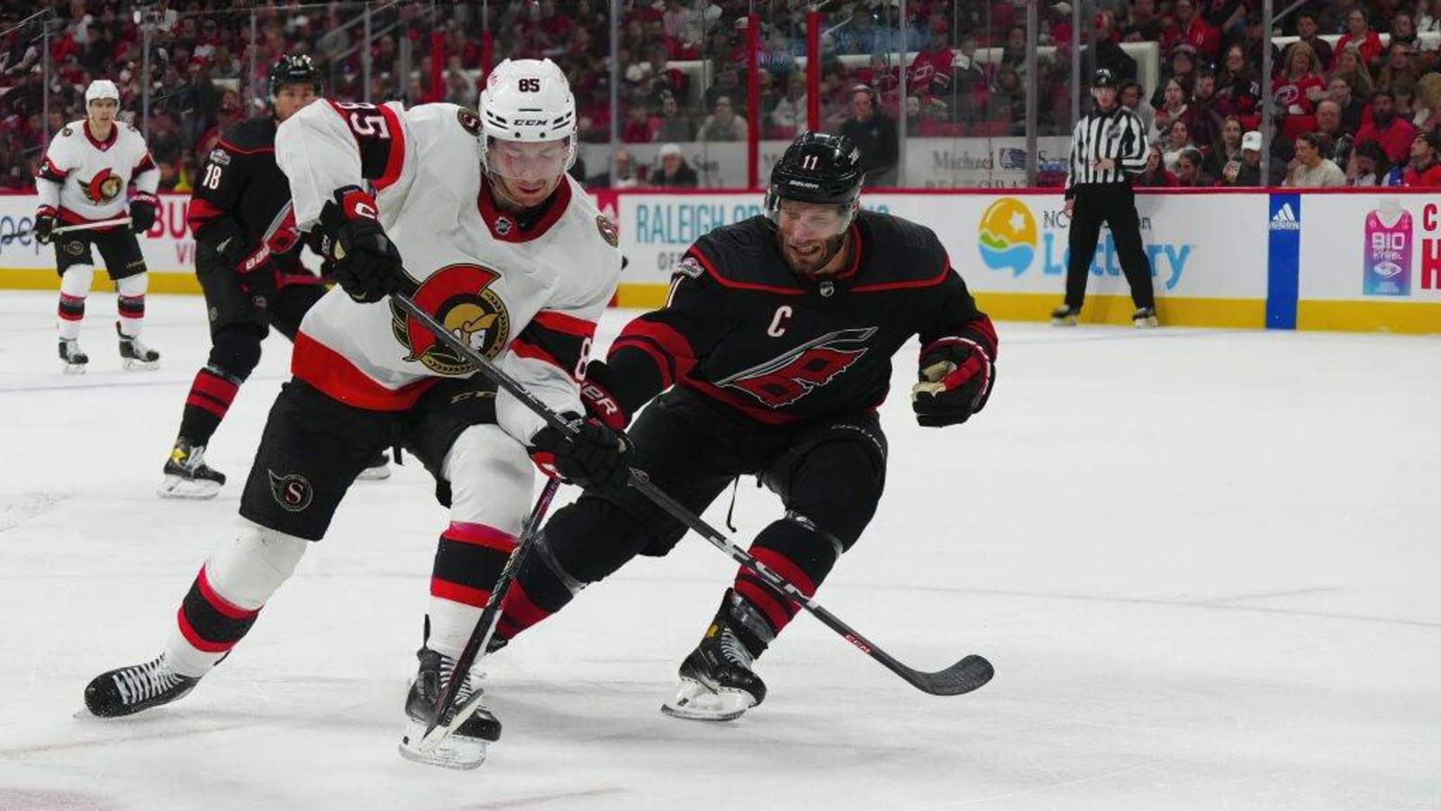 Jake Sanderson the Stud Ottawa Senators Defenceman Appears to Be Injured