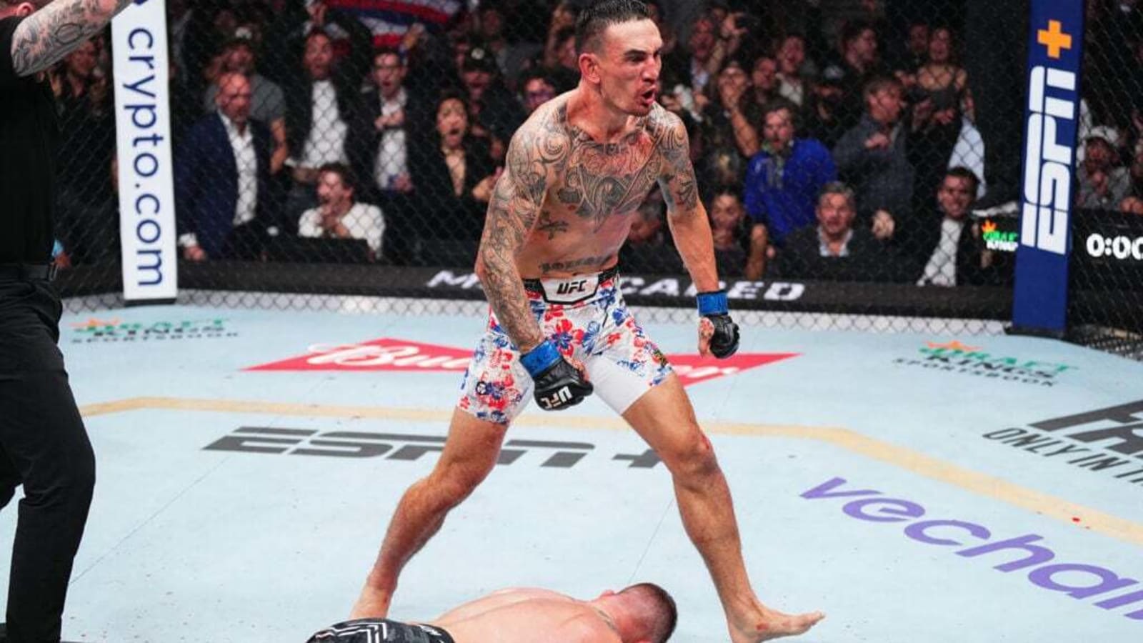 Max Holloway snubs iconic Justin Gaethje KO when naming favorite win of his legendary career