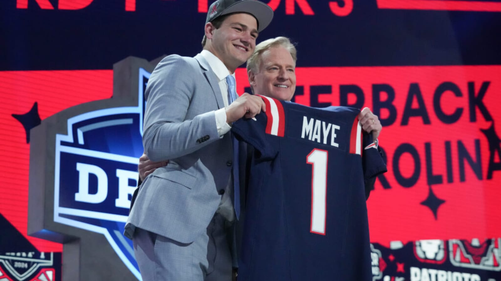 Drake Maye Starting Looking Less and Less Likely