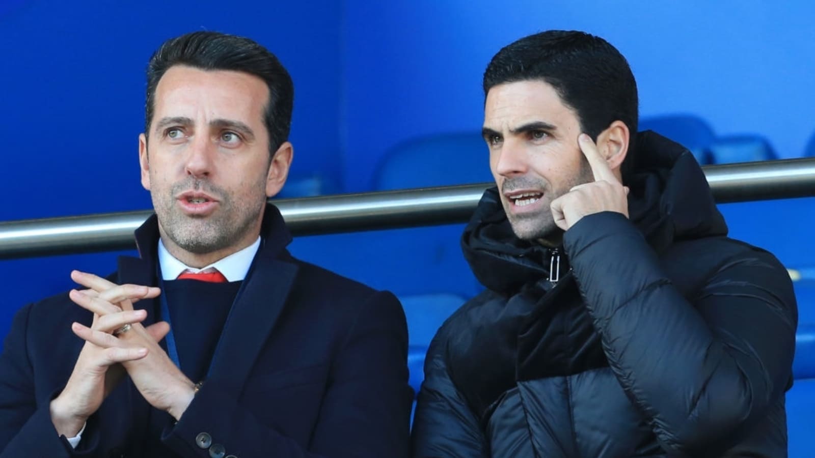 Do you think Mikel Arteta may have fallen out with Edu?
