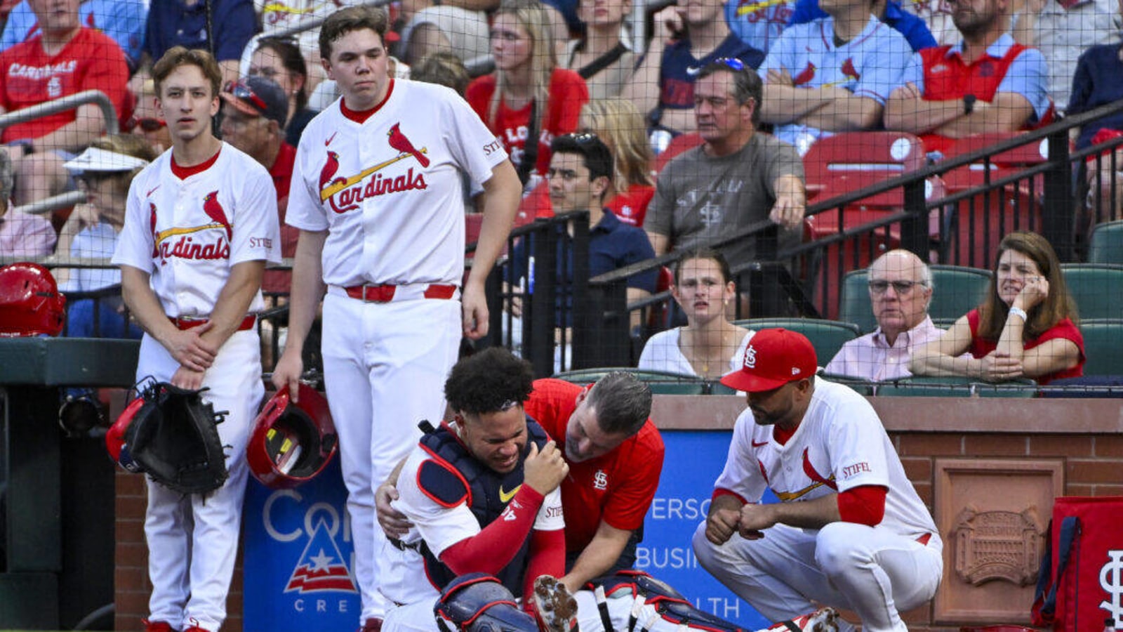 Cardinals To Be Without Most Consistent Hitter After Bat Breaks His Arm