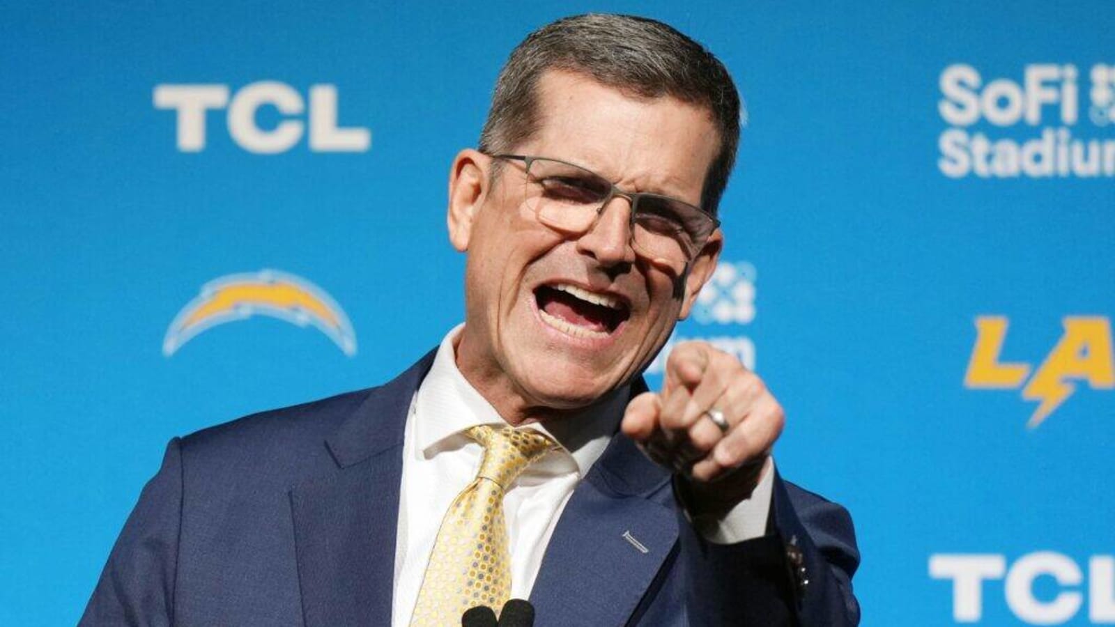 Jim Harbaugh Offers Candid Remarks On Chargers Free Agent