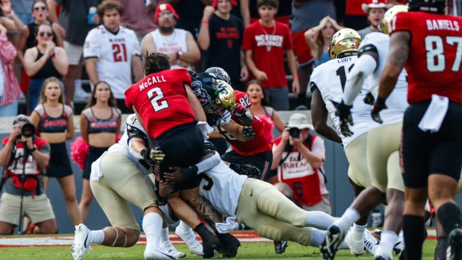  NC State’s McCall Leaving Football