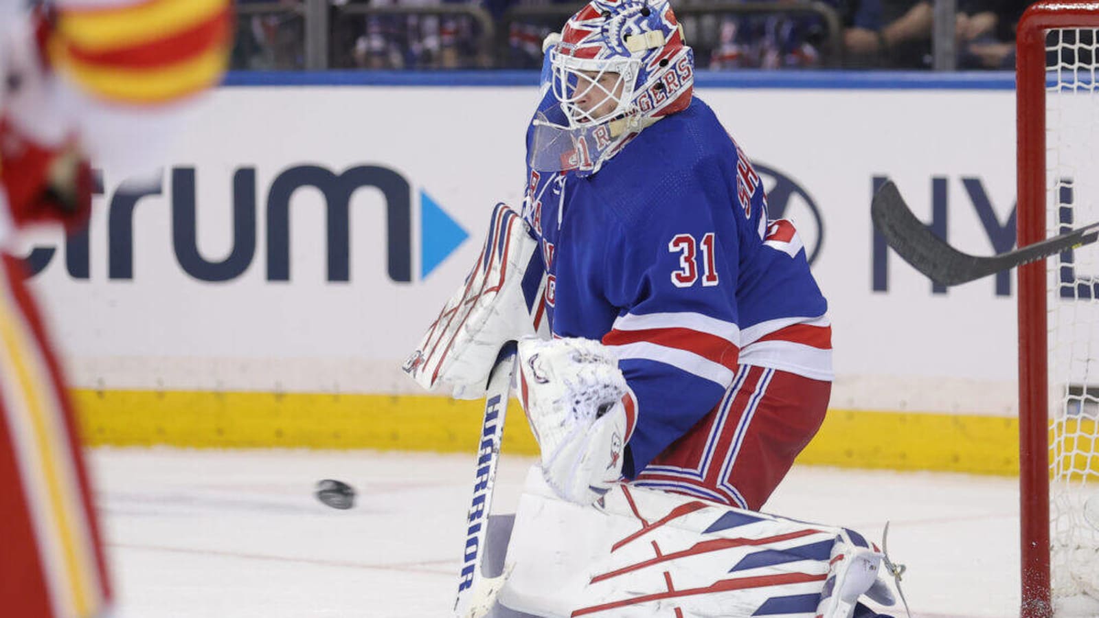 Igor Shesterkin Earns His First Shutout Of The Season Against The Calgary Flames