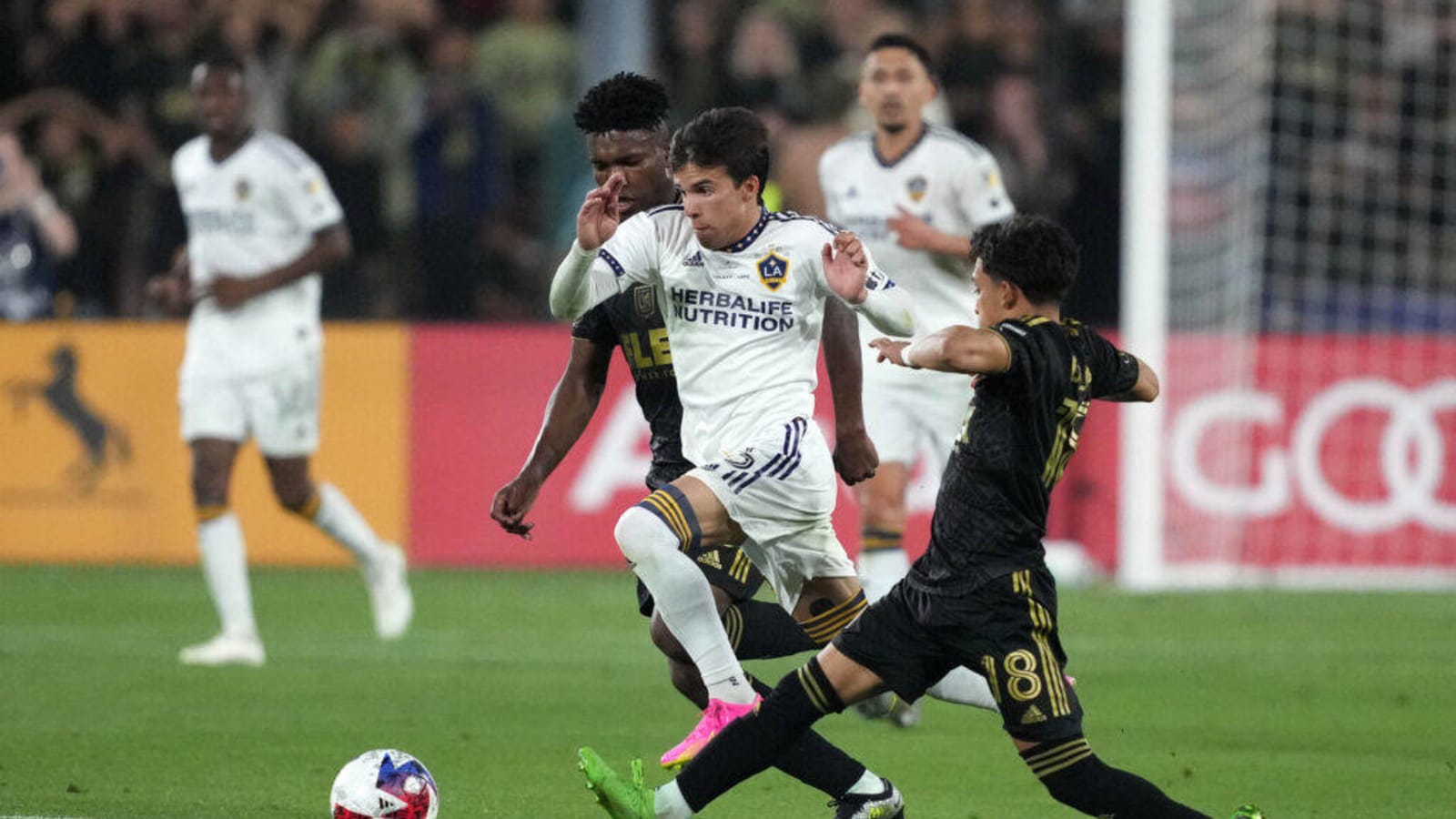 LA vs LAFC will kickoff their 2023 seasons in a match at the Rose Bowl