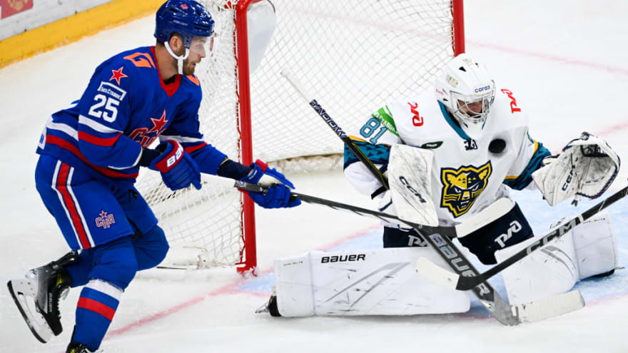 Blue Jackets’ Ivanov Is the KHL Goalie of the Week