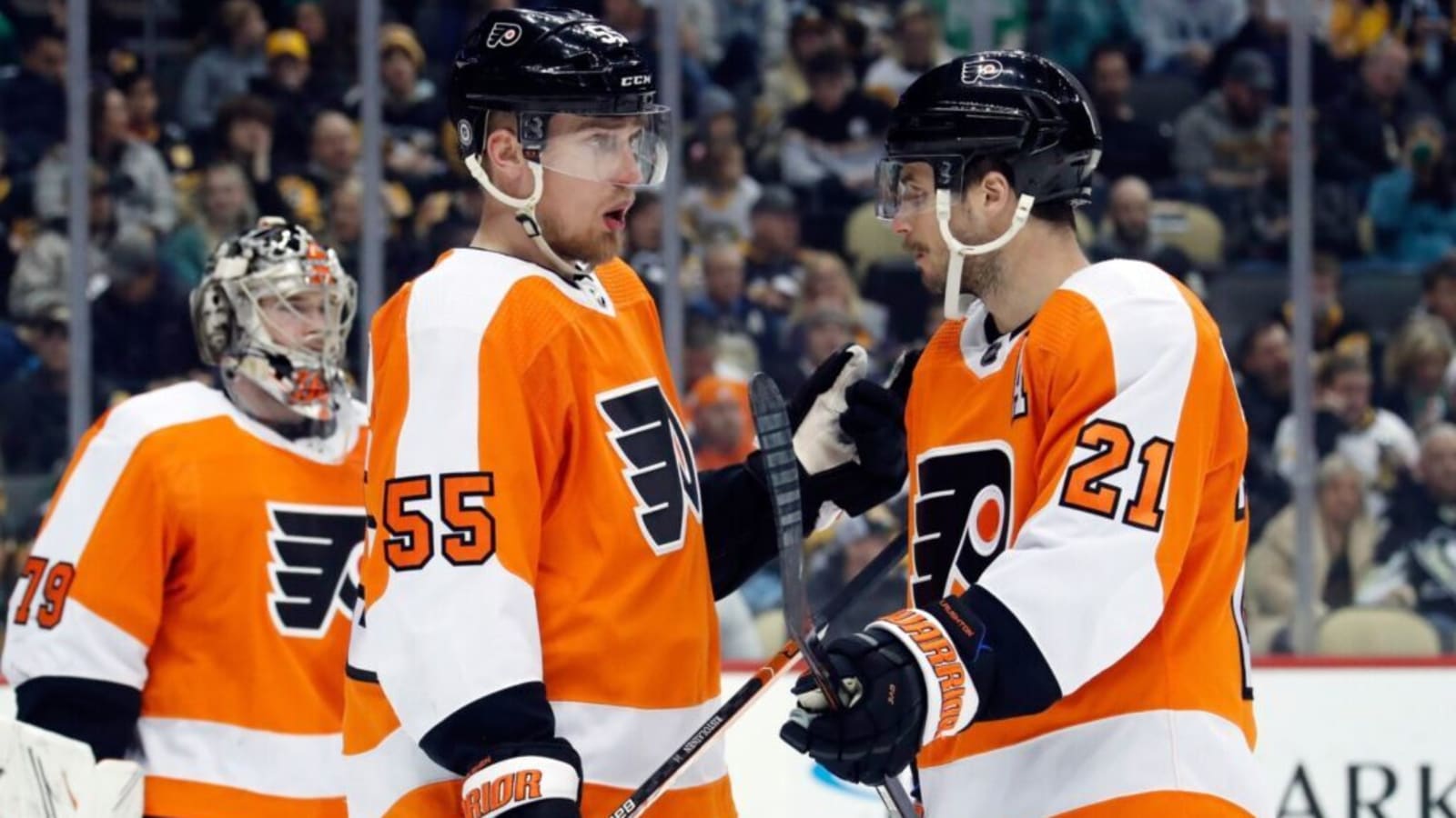 Flyers' Rasmus Ristolainen, Scott Laughton drawing interest