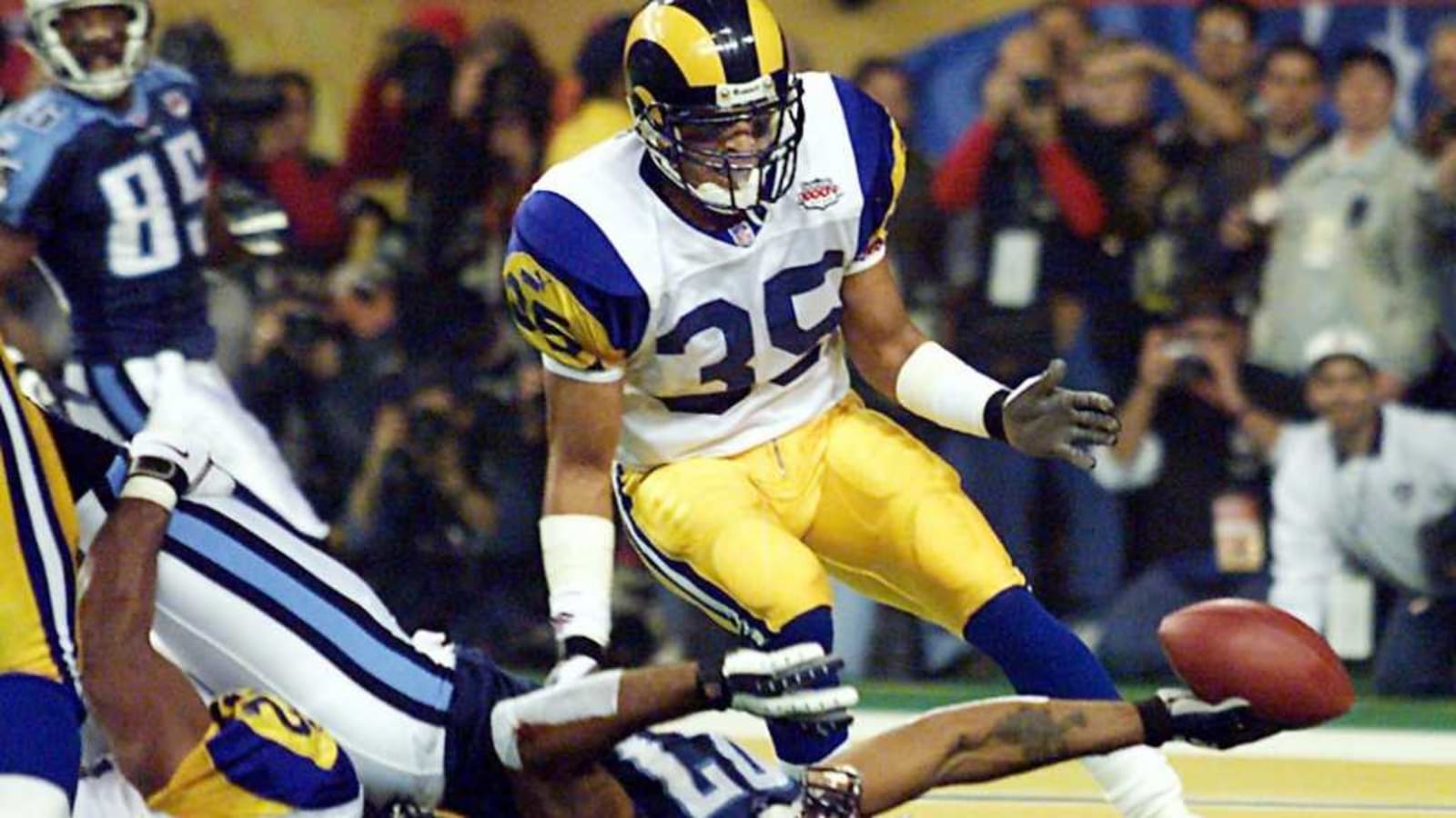 Kevin Dyson speaks for Titans fans everywhere reliving painful New Orleans Super Bowl memory