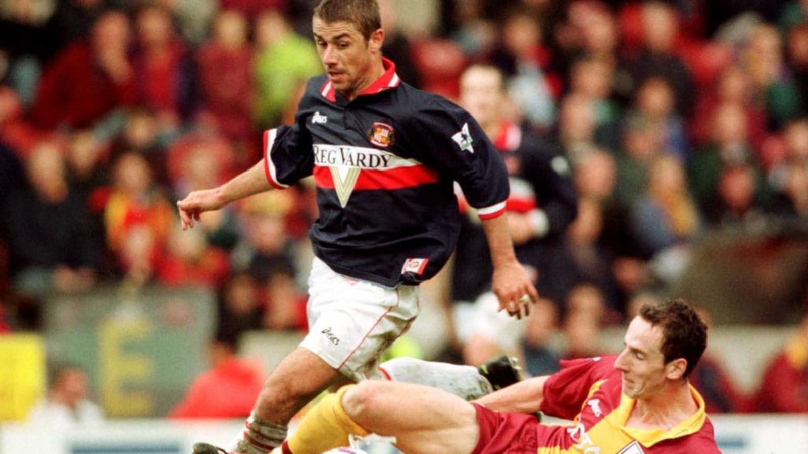 Played for both: Kevin Phillips - a man who really suited red and white stripes