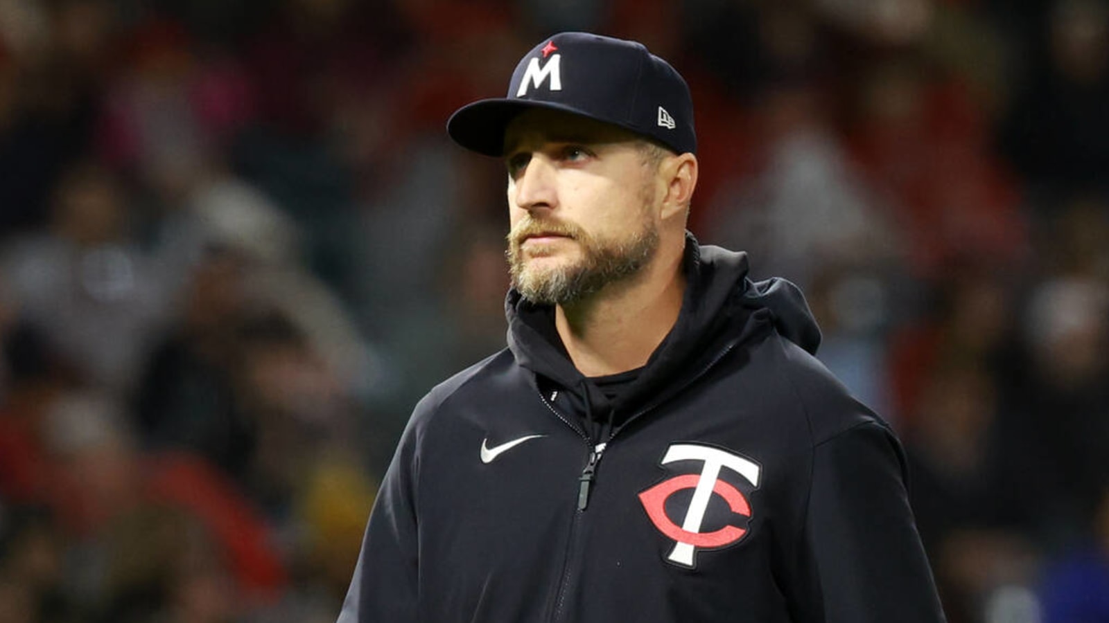 Twins' Rocco Baldelli seems happy to be rid of this lucky charm