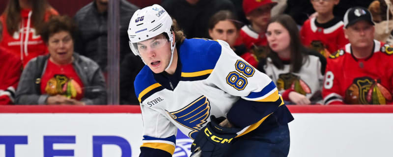 Blues’ Gaudette Has Earned His First NHL Chance Since 2022