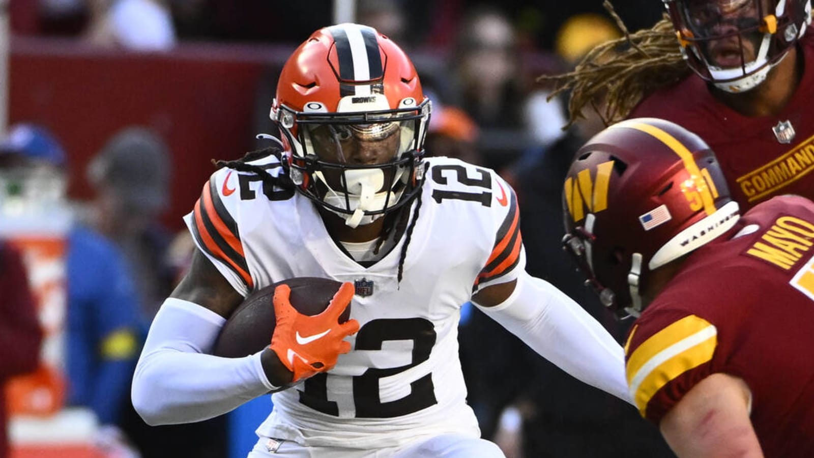 Browns WR Michael Woods II tears Achilles