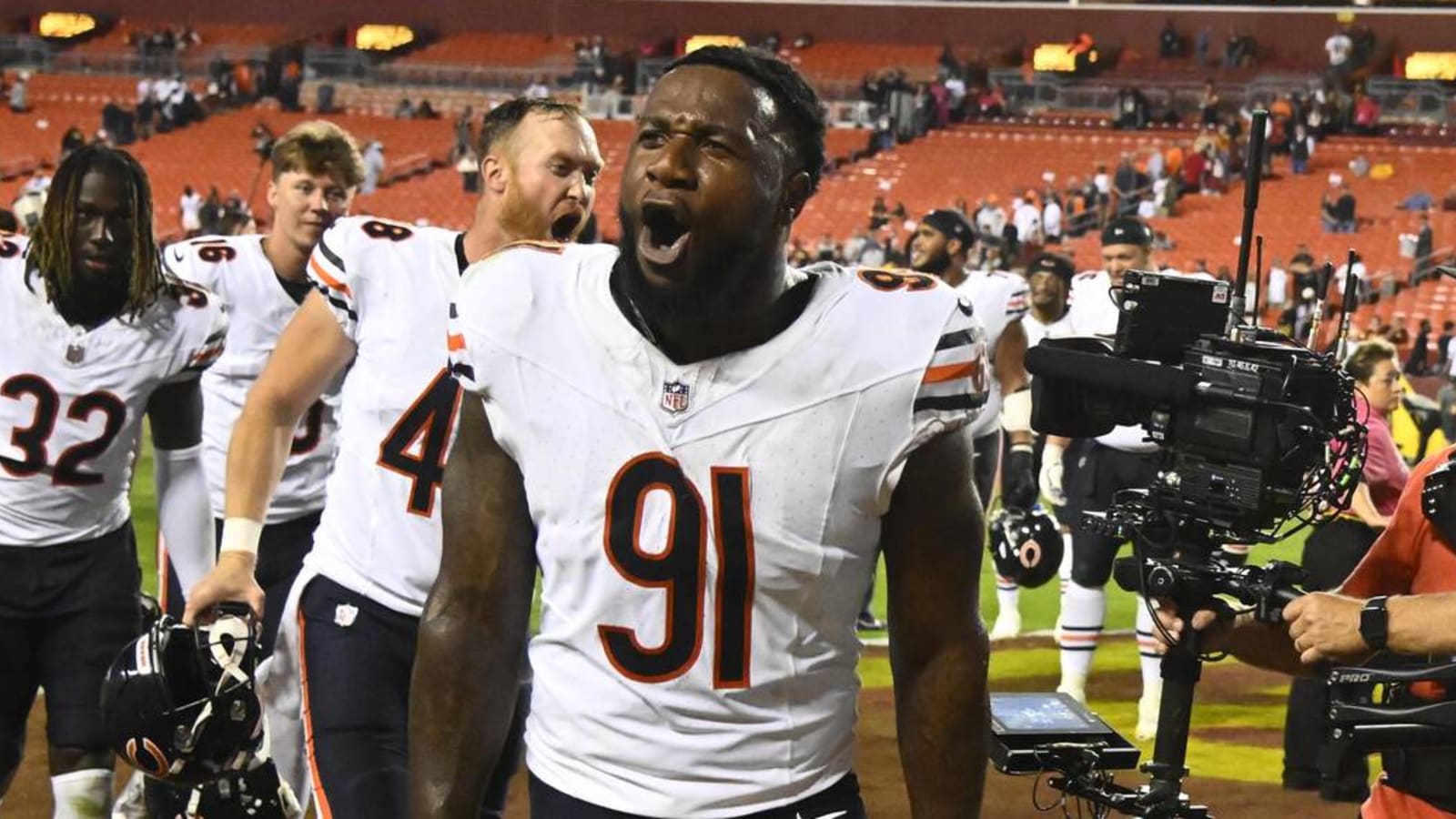 Watch: Bears go wild in locker room celebrating