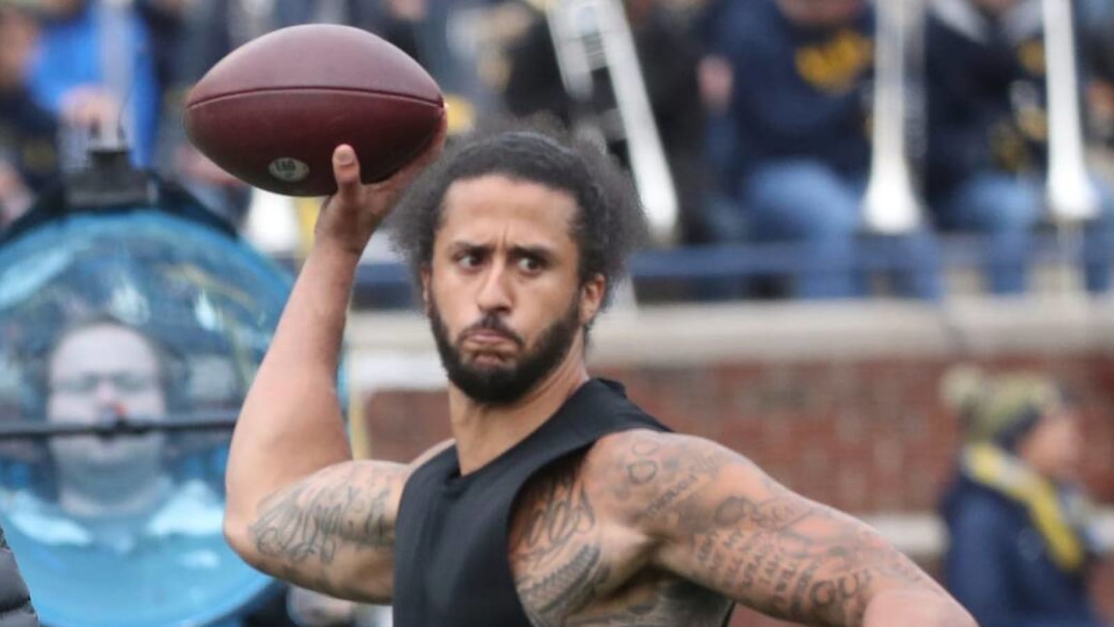 Colin Kaepernick staying in shape, talks Raiders workout