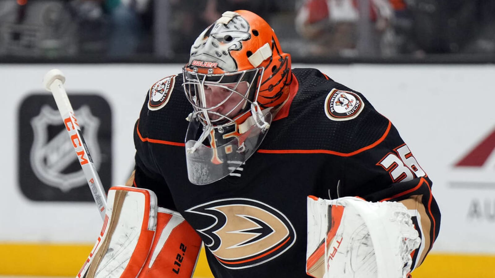 John Gibson 'committed' to playing for Ducks