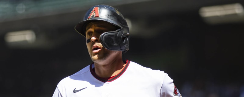 Watch: Nick Ahmed hit a double on a pitch that bounced