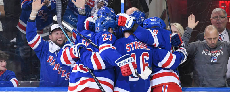 Rangers even series with 5-2 win over Penguins in Game 2
