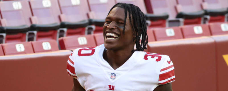 Giants roasting Darnay Holmes over 'freaky' viral video