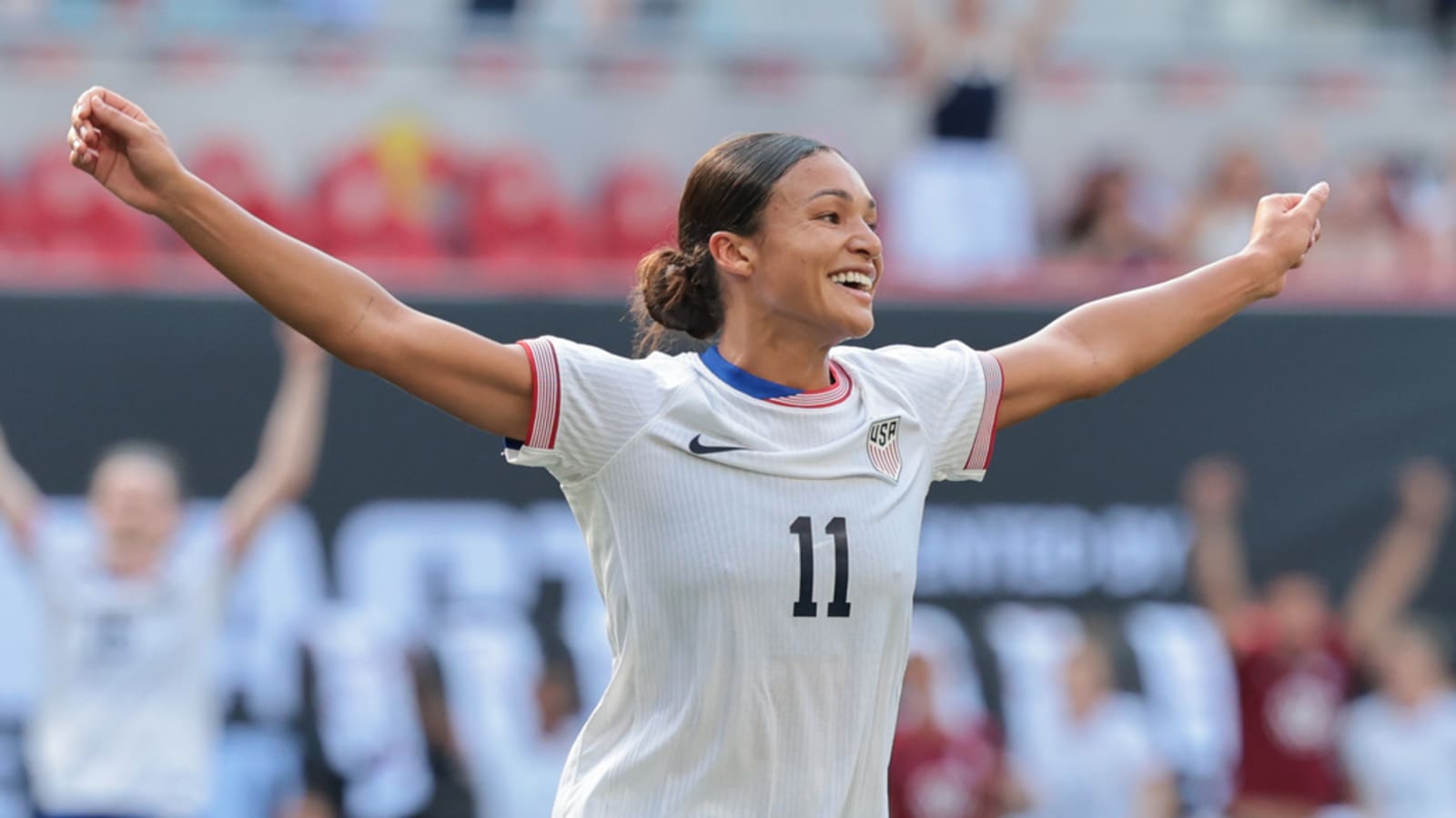 Watch: Team USA's Sophia Smith scores two goals vs. Germany