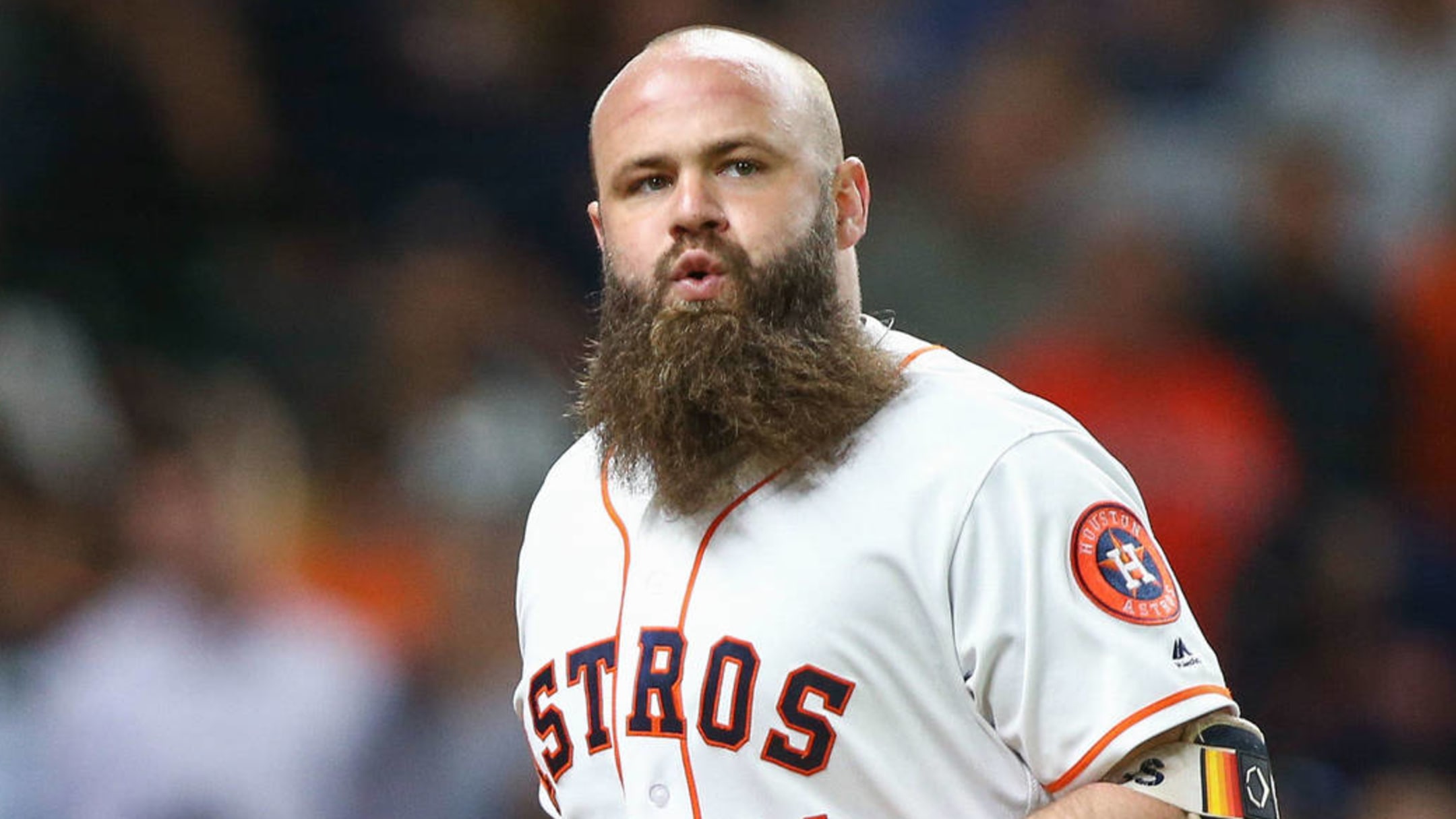 Evan Gattis Completely Backtracks After Causing Twitter Stir With  Customized Mike Fiers Cup