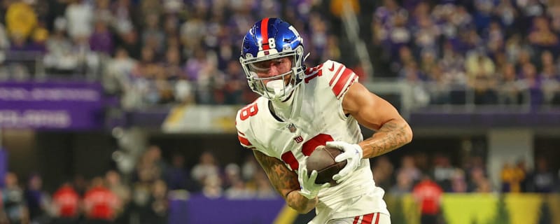 Giants receiver played on broken foot in postseason