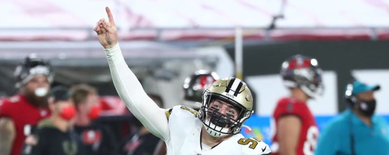 Saints' Trey Hendrickson out against Bears with neck injury
