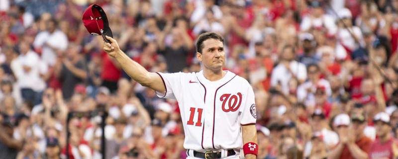 Ryan Zimmerman retirement ceremony last time some one on the