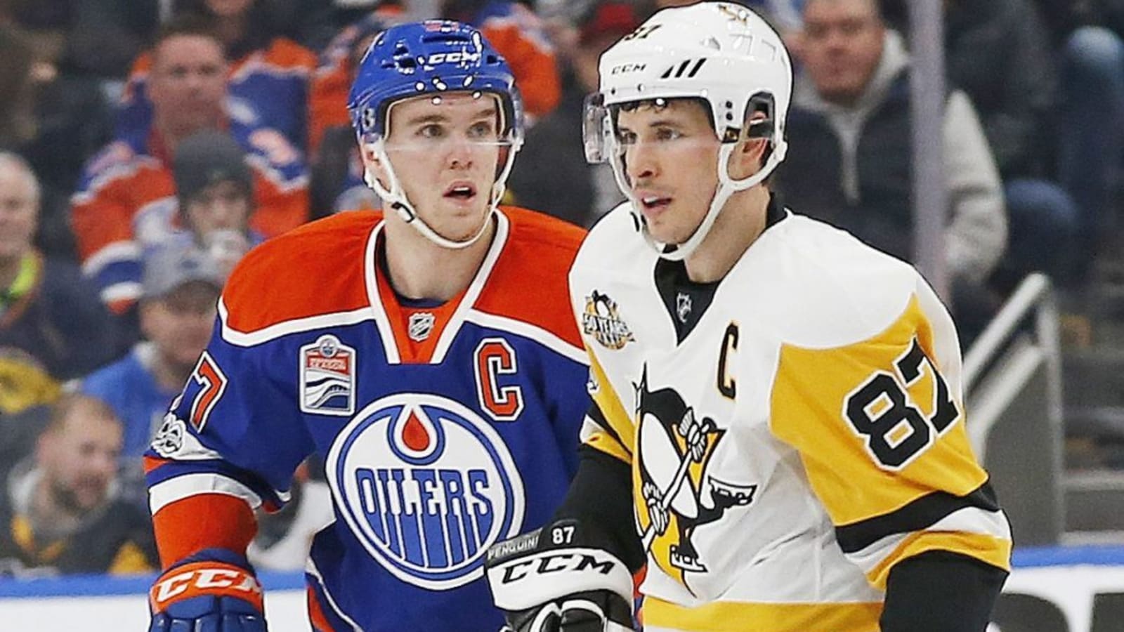 A look at the head-to-head battles of Connor McDavid and Sidney Crosby