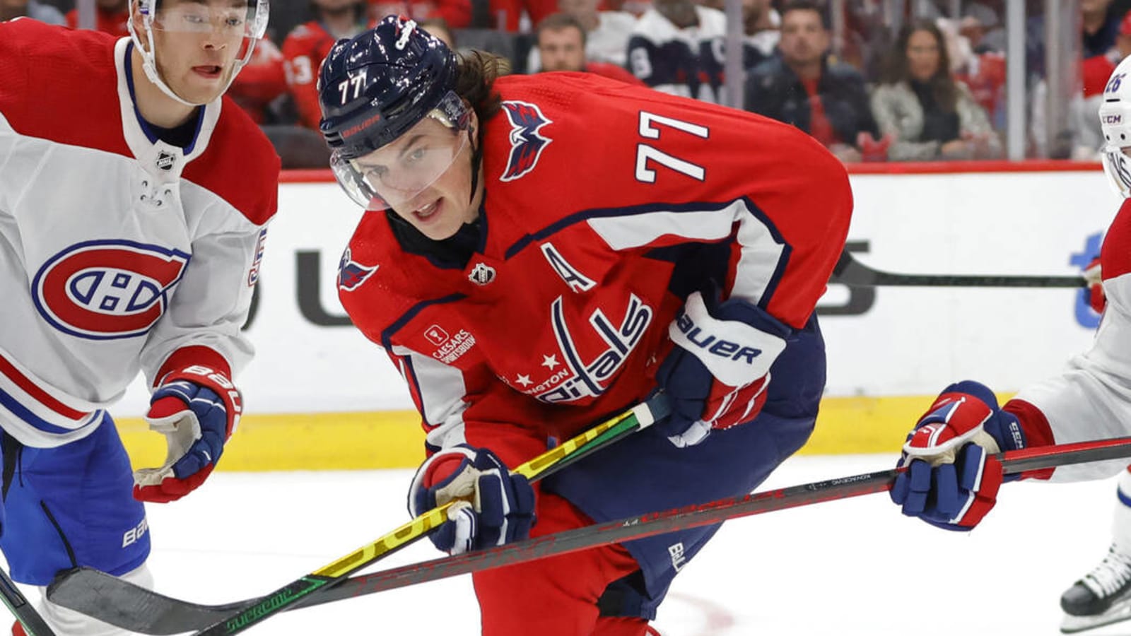 Caps' T.J. Oshie out indefinitely, John Carlson day-to-day