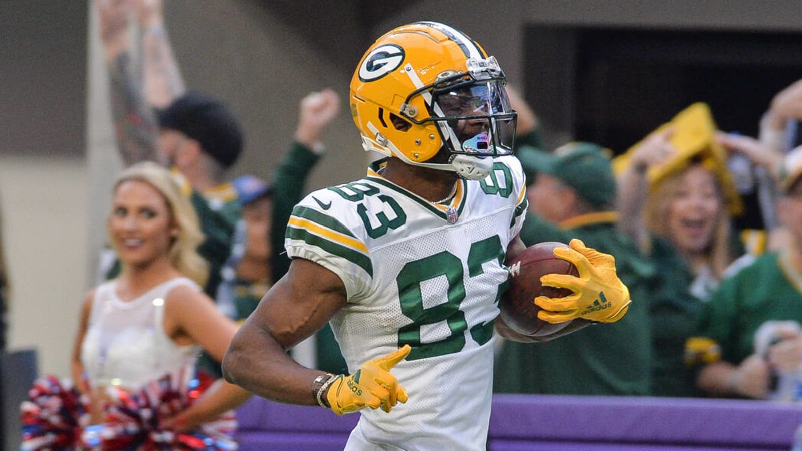 Former Packers WR Marquez Valdes-Scantling learned 'a lot' from Davante Adams