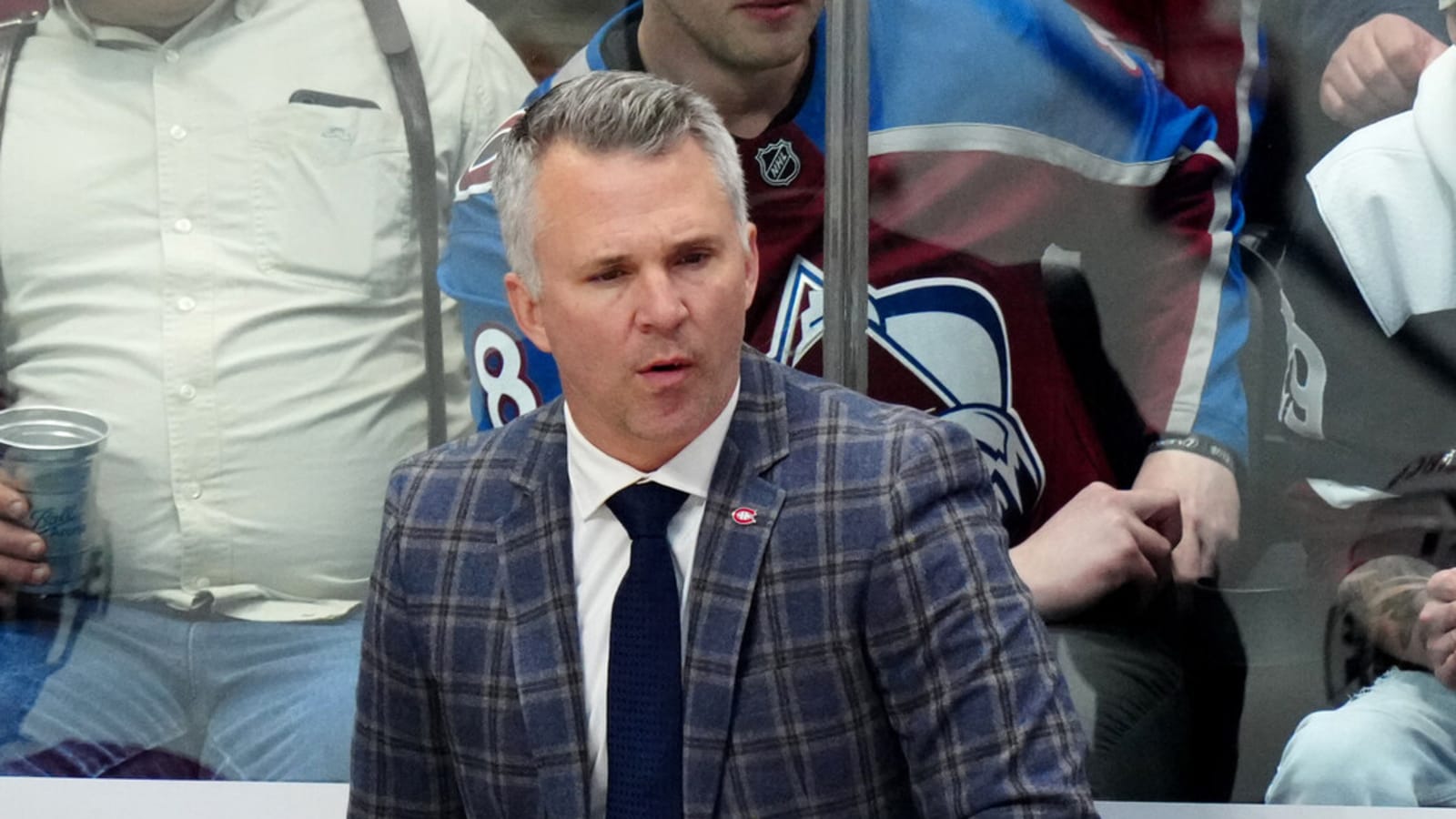Martin St. Louis sends a clear message to Michael Pezzetta live on air