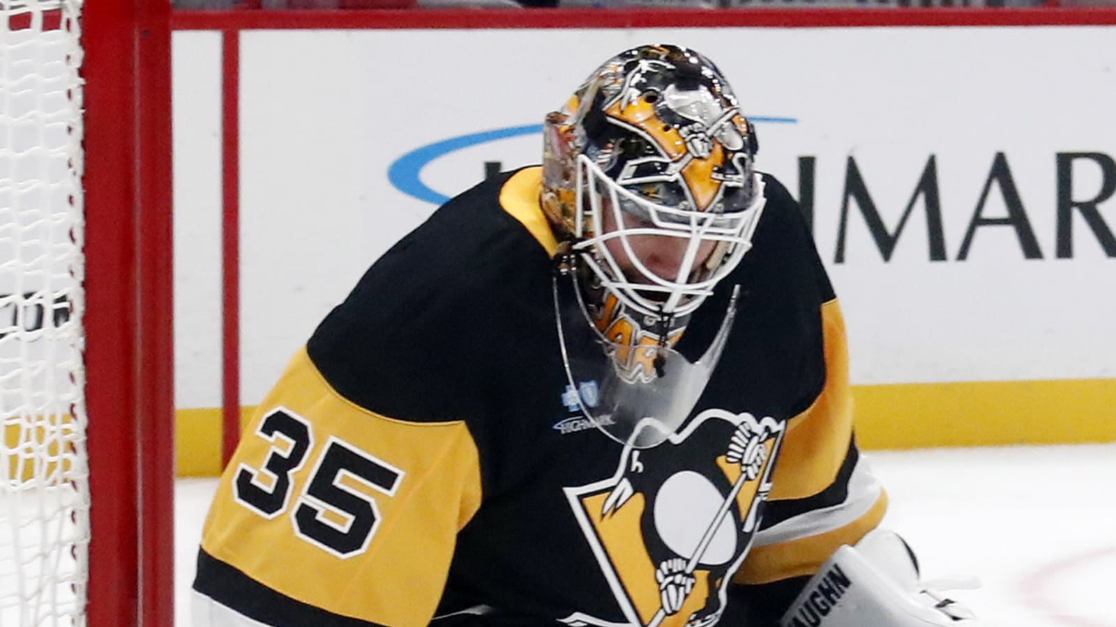 Penguins goaltender Jarry was a healthy scratch for Sunday's game