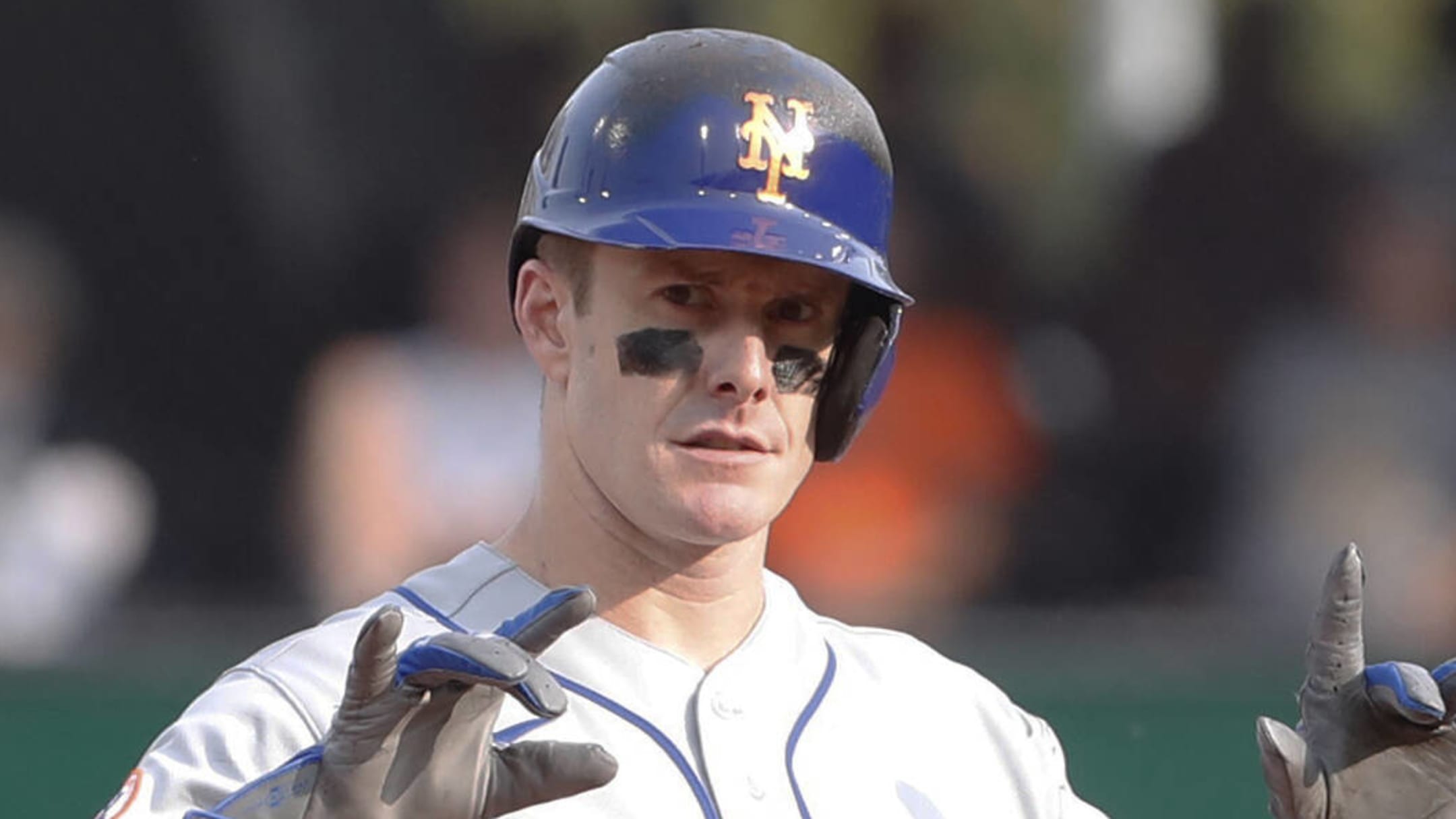 NY Mets trade Mark Canha to Brewers for pitcher Justin Jarvis