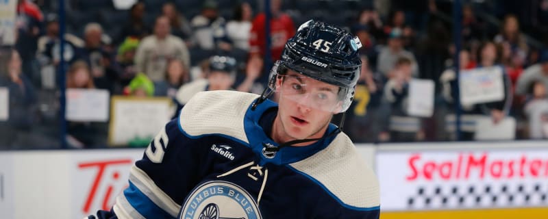 Blue Jackets place promising prospect on injured reserve
