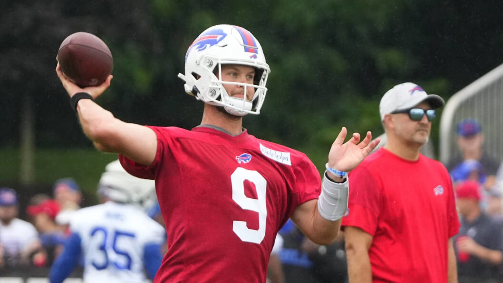 Insider speculates Bills could trade for backup QB amid open