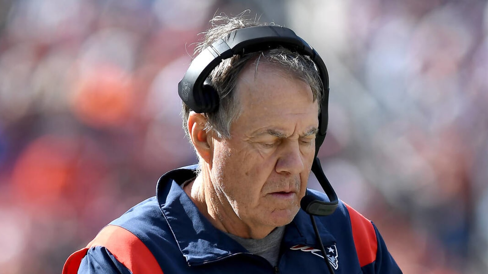 Watch: Patriots' Belichick has awkward encounter with over-anxious rookie