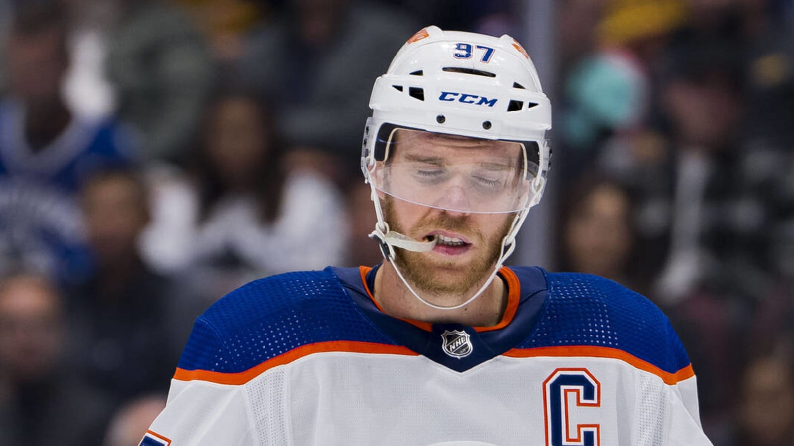 Injury could keep Oilers star out of outdoor game