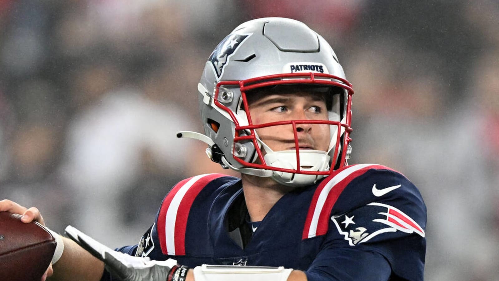 Watch: Patriots QB Bailey Zappe lip syncs 'Stacy's Mom' on sideline