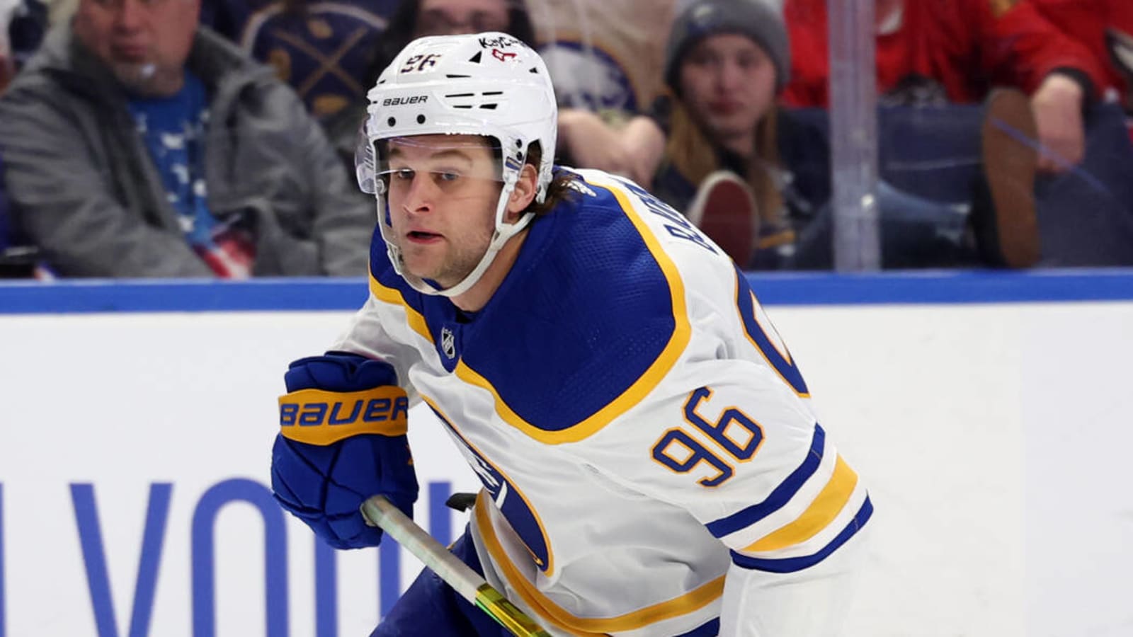 Sabres place forward Anders Bjork on waivers