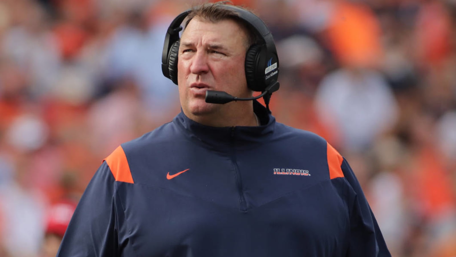 Illinois HC Bret Bielema defends comments about roster