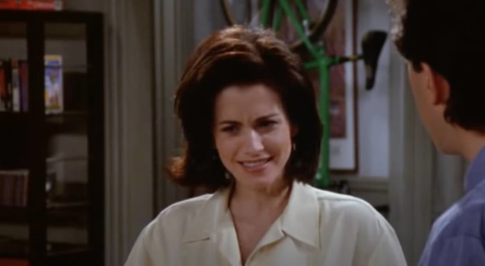 Courteney Cox in 'Seinfeld'