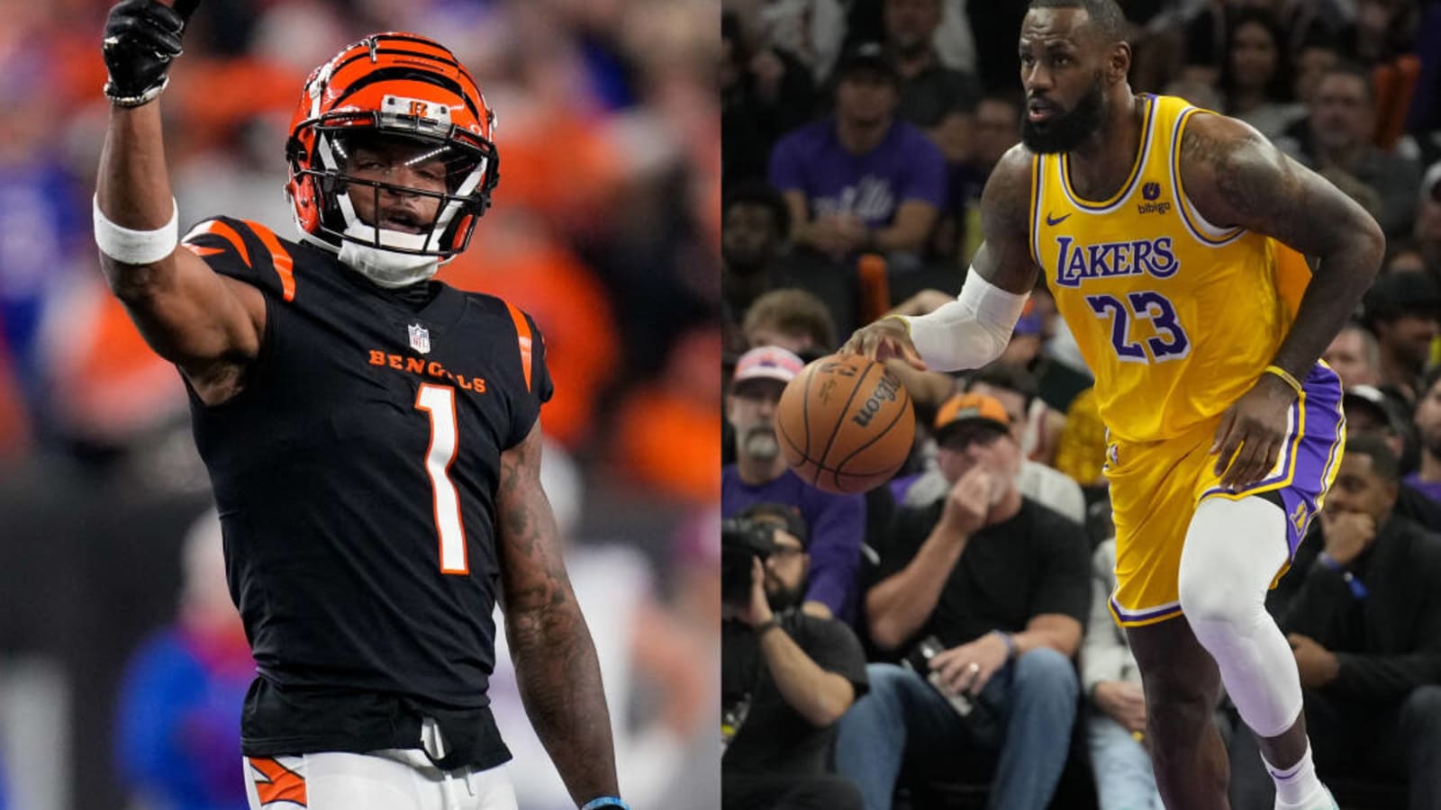 LeBron James Gifts Ja Marr Chase Special Cleats Yardbarker